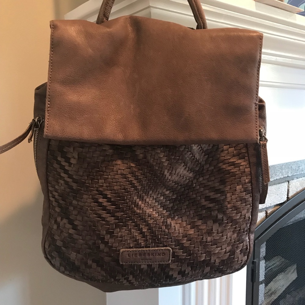 Liebeskind soft leather back pack